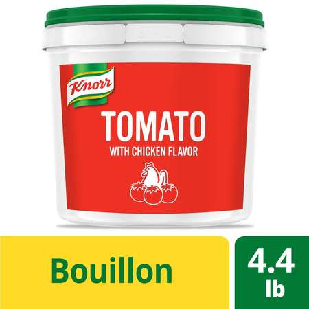 KNORR Knorr Tomato With Chicken Flavor Bouillon 4.4lbs, PK4 4800176145